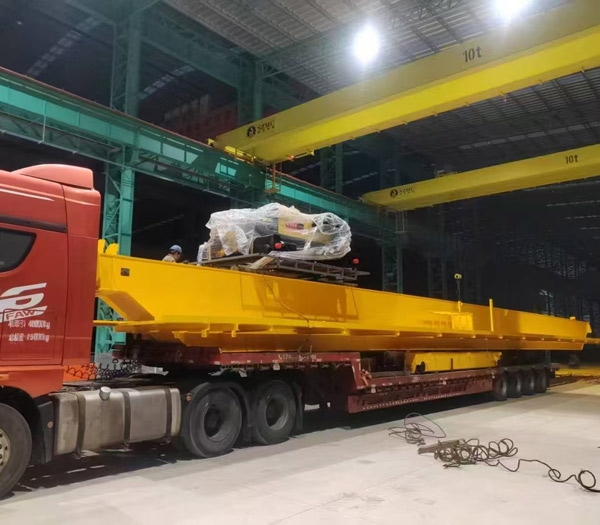 單梁起重機(jī)發(fā)貨現(xiàn)場(chǎng)
